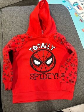 🤑EU Marvel "Totally Spidey" Spiderman Fleece Lined Hoodie🤑